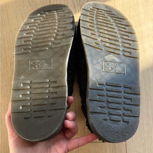 Dr. Martens Jorge II Sherpa Slingback Mule | Black | Men’s 13 / 14| NWT - Picture 8 of 10